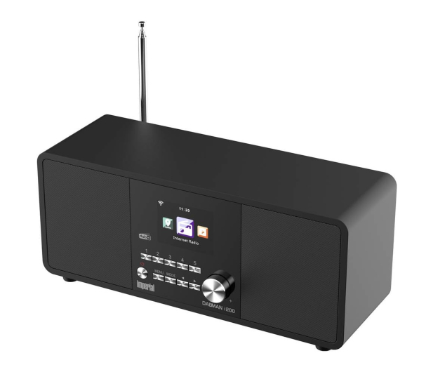IMPERIAL Imperial DABMAN i200 V2 Multifunctional Stereo Radio DAB+ / - 1535022 - zdjęcie 4
